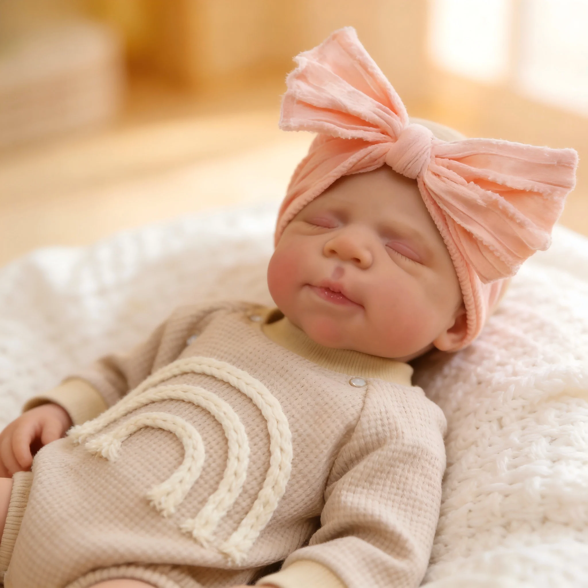 18-Inch Reborn Baby Dolls  - Realistic Newborn, Soft Weighted  Body, Adorable Poseable Real Life Doll– Gift for Kids Age 3+