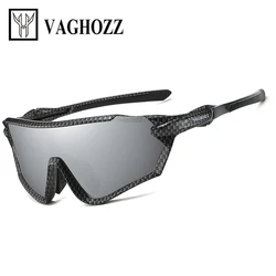 VAGHOZZ NEW UV400 Sports Sunglasses Outdoor Glasses Men Women Eyewear MTB Eyeglasses Bike Bicycle Goggles