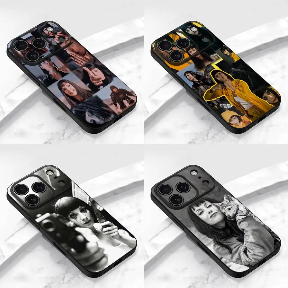 

Zulema Zahir N-Najwa Nimri Phone Case For iPhone 17,16,15,14,13,12,11,Pro,Max,Plus,E,Air,Mini Protective Black Cover