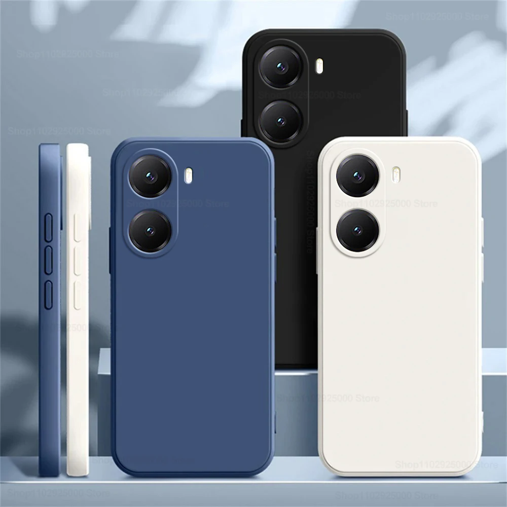 Poco X7 Pro 케이스 액체 실리콘 일반 케이스, 샤오미 Poco X7 Pro 커버, TPU 낙하 방지 휴대폰 보호대 커버, Poco X7 Pro 케이스 