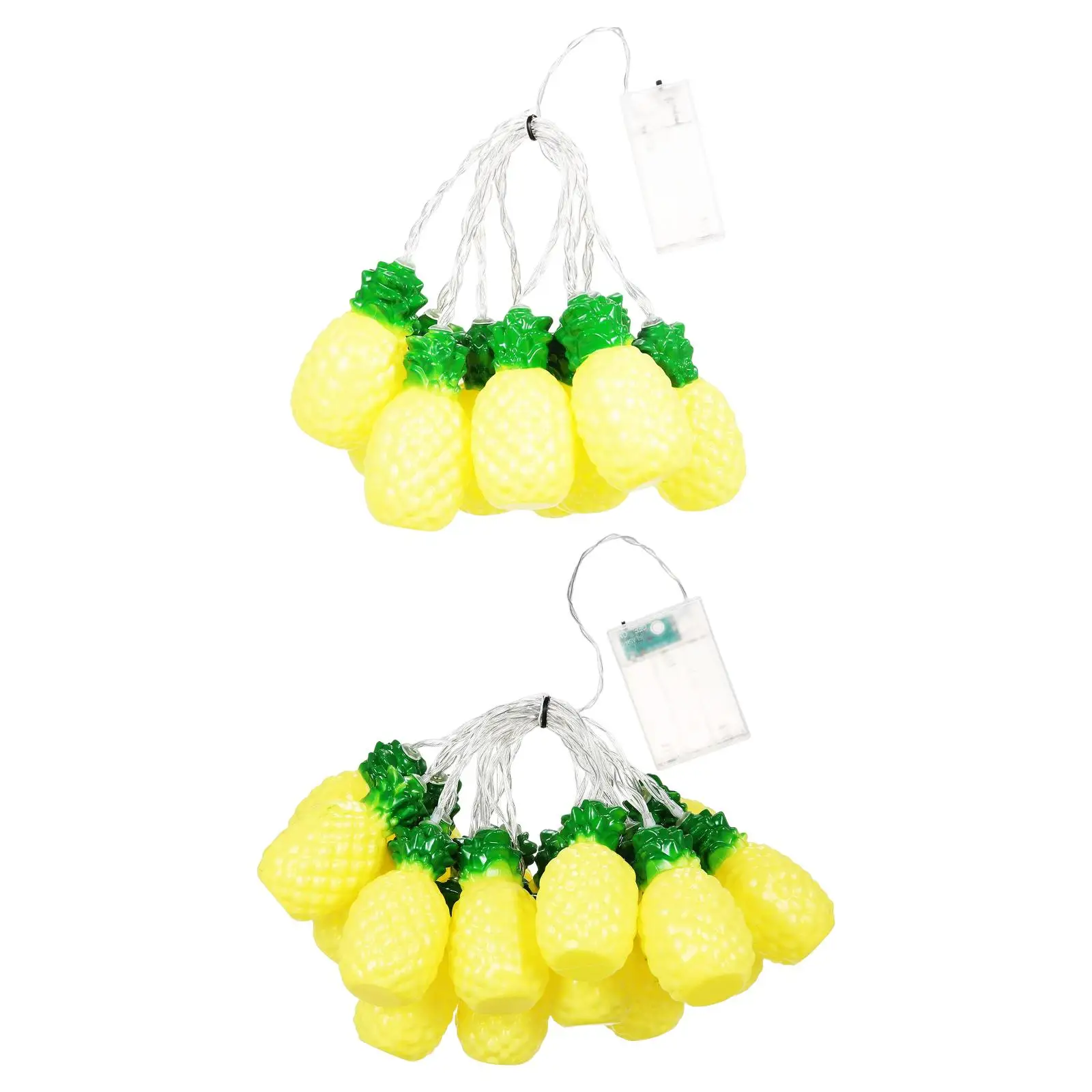 

Pineapple String Lights Outdoor Tropical Beach Themed LED Fairy Lights for Yard