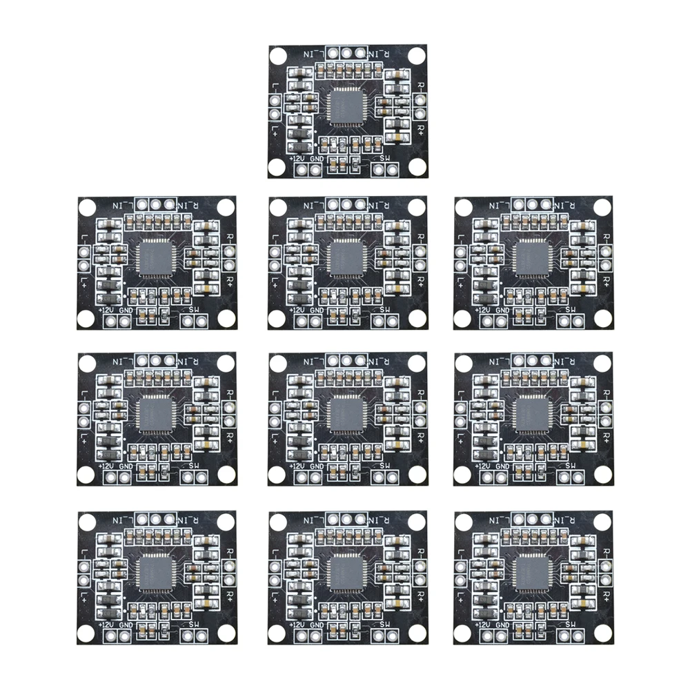 3 Moduli Amplificatore PAM8610 2x15W Stereo Digitale Classe D – 7-15V, Per Altoparlanti 4-8Ω, Con Dichiarazione Conformità - 2