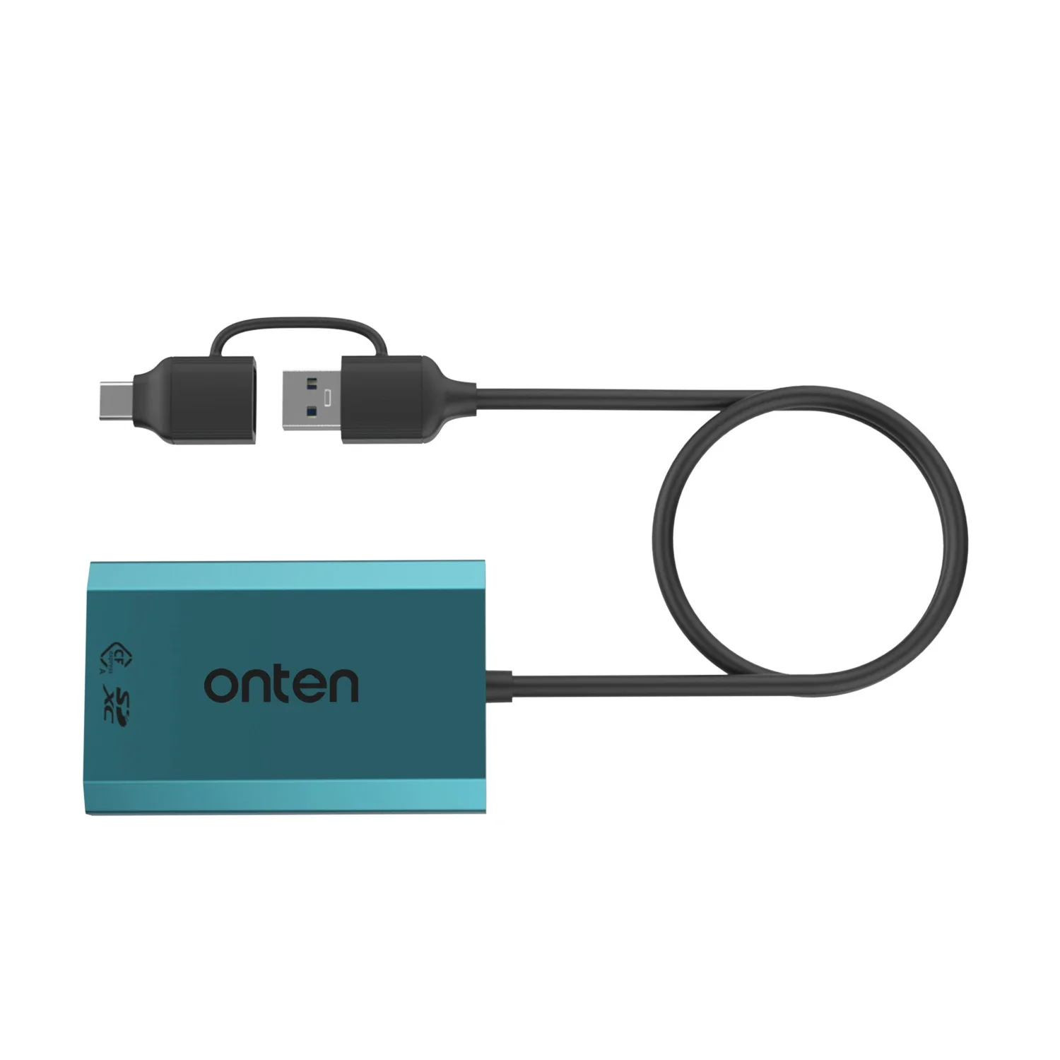 ONTEN OTN-P3 2 w 2(USB C & USB A) 10G HUB USB 3.2 Gen 2 10Gbps CFexpress A i czytnik kart SDXS