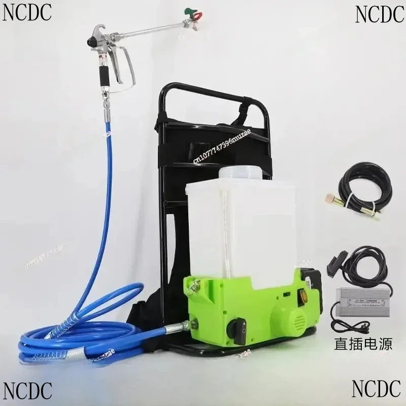 Battery Backpack Plunger Latex Multifunctional Spray Gun Small Paint High Pressure Airless Sprayer