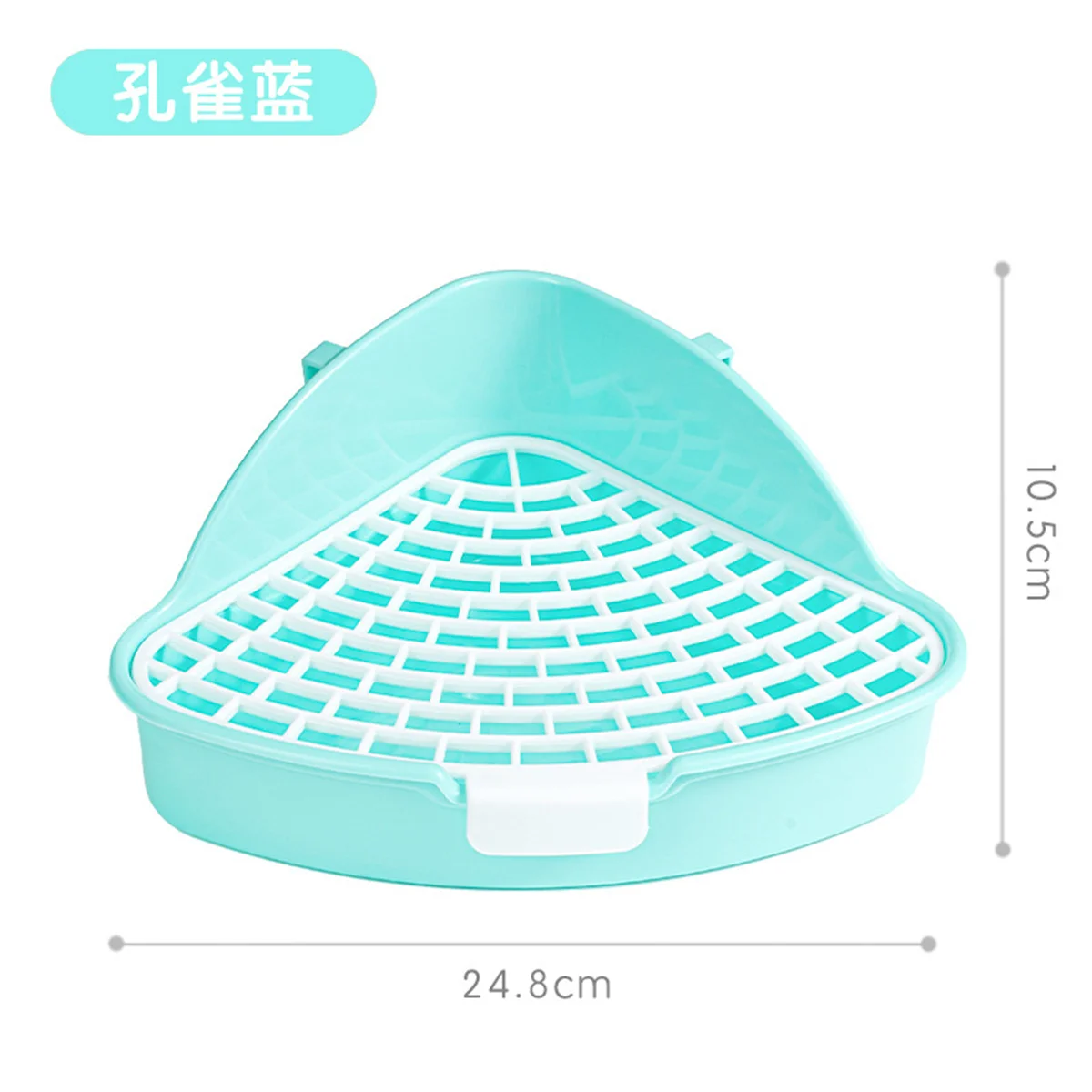 Medium Rabbit Litter Box Bunnies Corner Toilet Box for Ferret Hamster Dragon Cat Guinea Pig Dutch Pig Supplies
