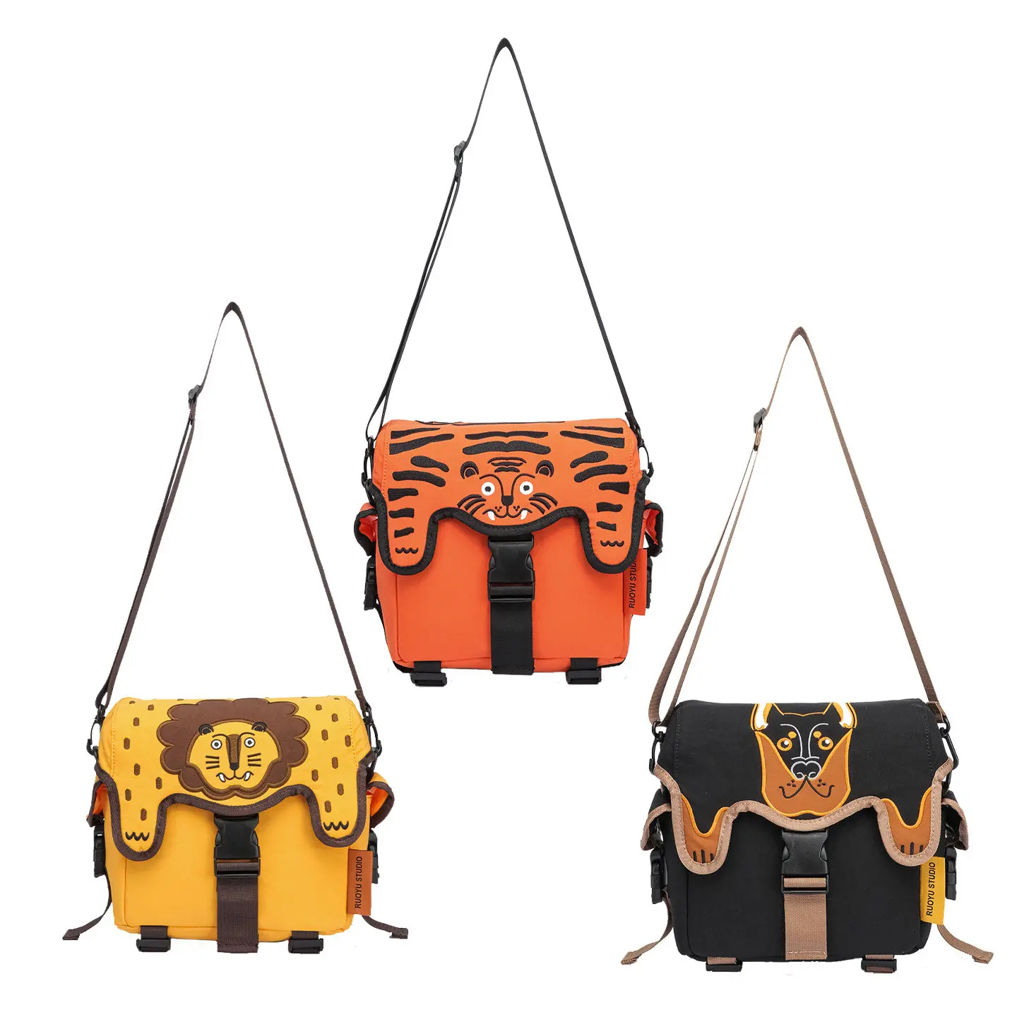 Fashion 2026 New Women's Crossbody Shoulder Bags for Women Cute Fashion Animal Patterns Travel New Large Camera Bag Unisex