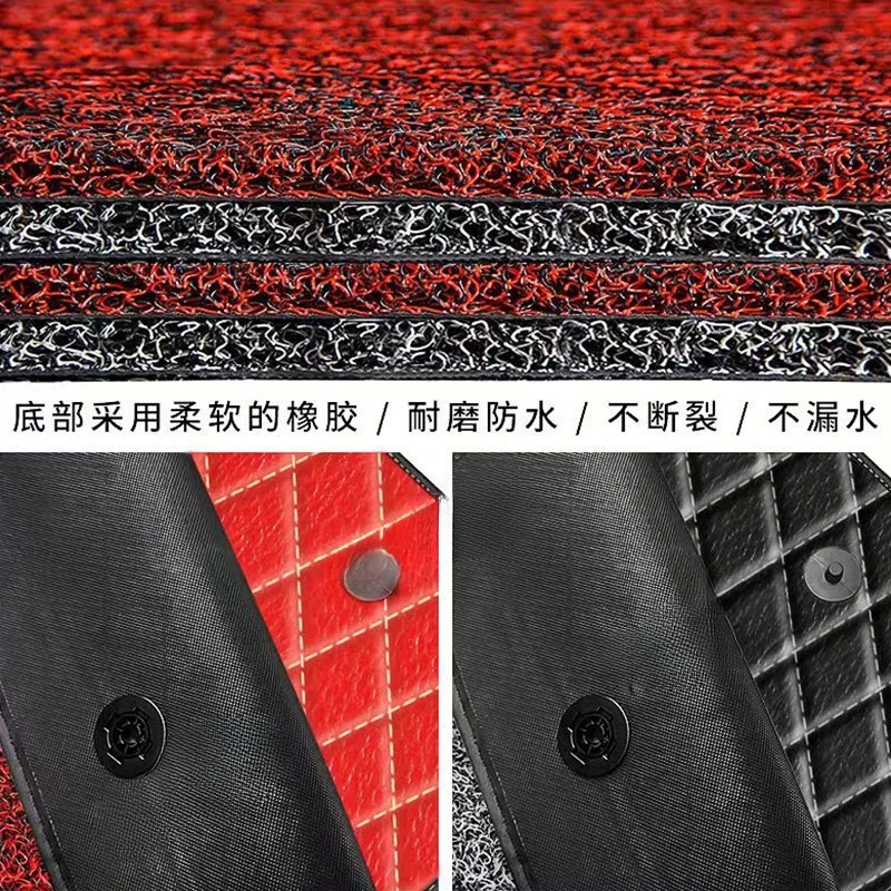 Excavator Cab Floor Mat for Doosan Wheel Excavation Special Foot Pad DH DX55/60 /150W /210w-9C-ECO Cab Carpet Silk Ring