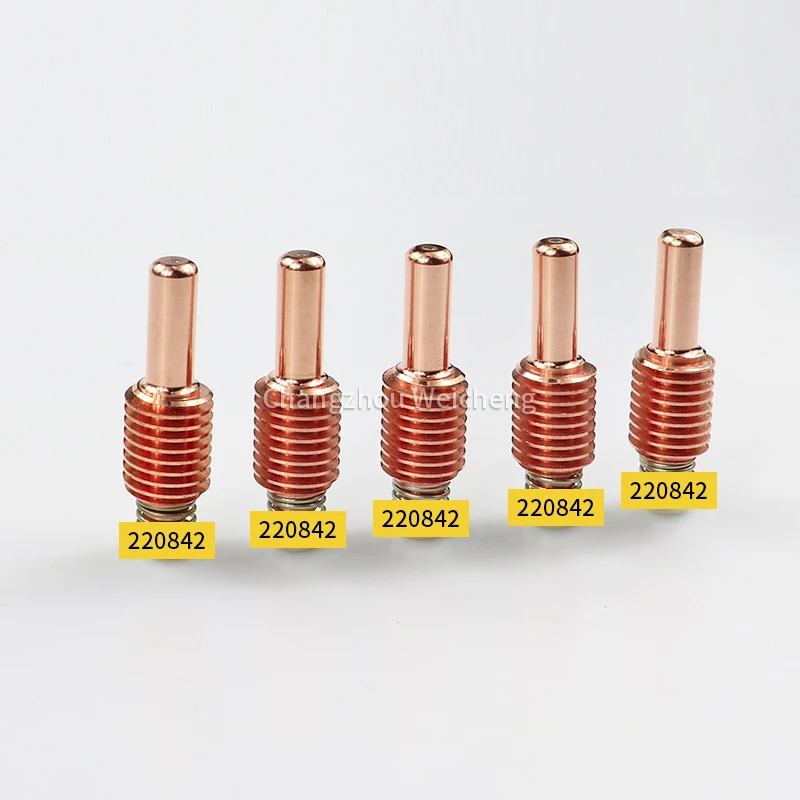 10PCS High Quality Powermax105 Plasma Cutting Consumable 220842 Electrode For Plasma Torch