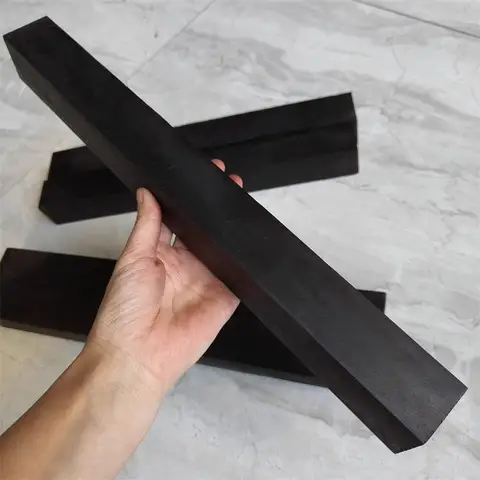 Purple Sandalwood Ebony Sunken Wood DIY High-Density Carving Wood Black Craft Making Materials