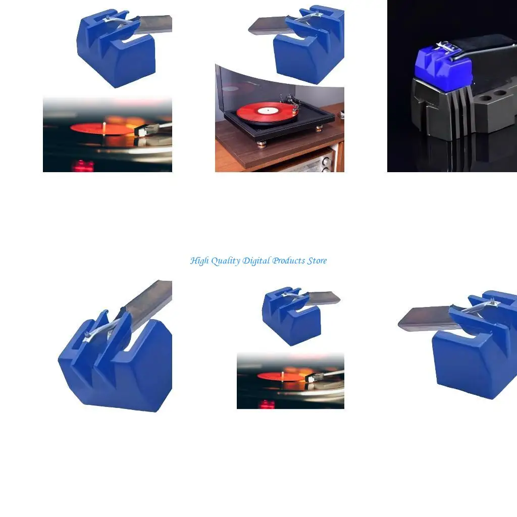 

U2JE Blue Cartridge Needle for ST25 M100 ES70 VS80 ST40 Records Delivers Enhances Sound for Audiophiles