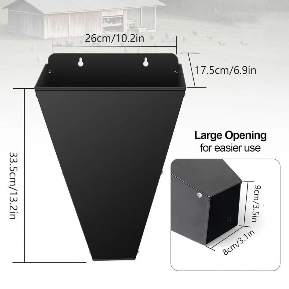 Fast Turkey Harvesting Tool Heavy-duty Metal Poultry Processing Cone Chicken Stand with Flat Back Anti-rust for Ducks