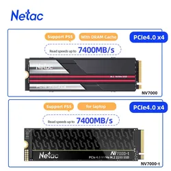 Netac-内部ソリッドステートディスクドライブ、ssd nvme、M2、1テラバイト、2テラバイト、4テラバイト、PCIe4.0、M.2 2280 dram、PS5デスクトップのためのフィット