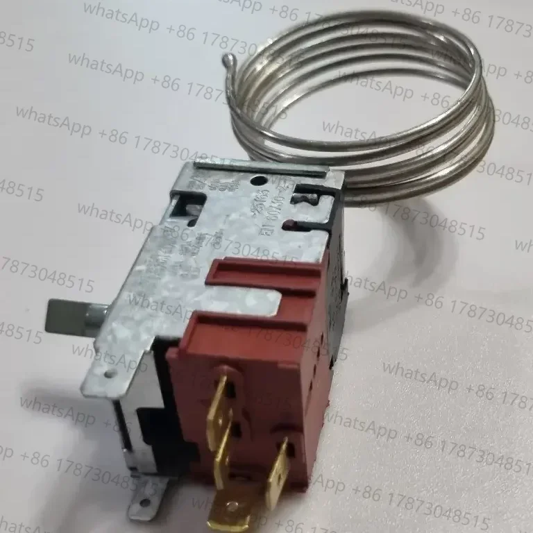 077B6208 para Danfoss termostato de refrigerador de cuatro pines control de temperatura de puerta doble comercial de una sola puerta