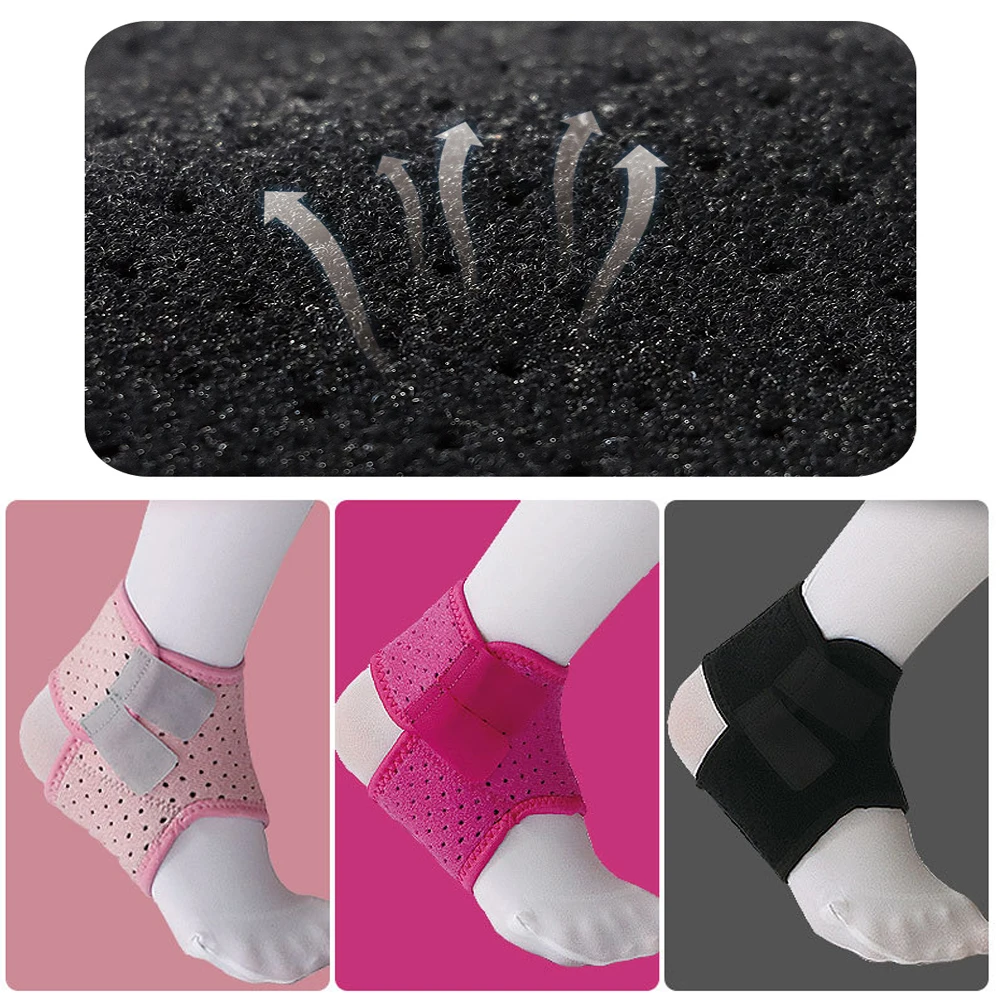 MTATMT 1Pair Sports Ankle Support Brace Kids Ankle Plantar Fasciitis Compression Strap Basketball Ankle Brace For Kids Children