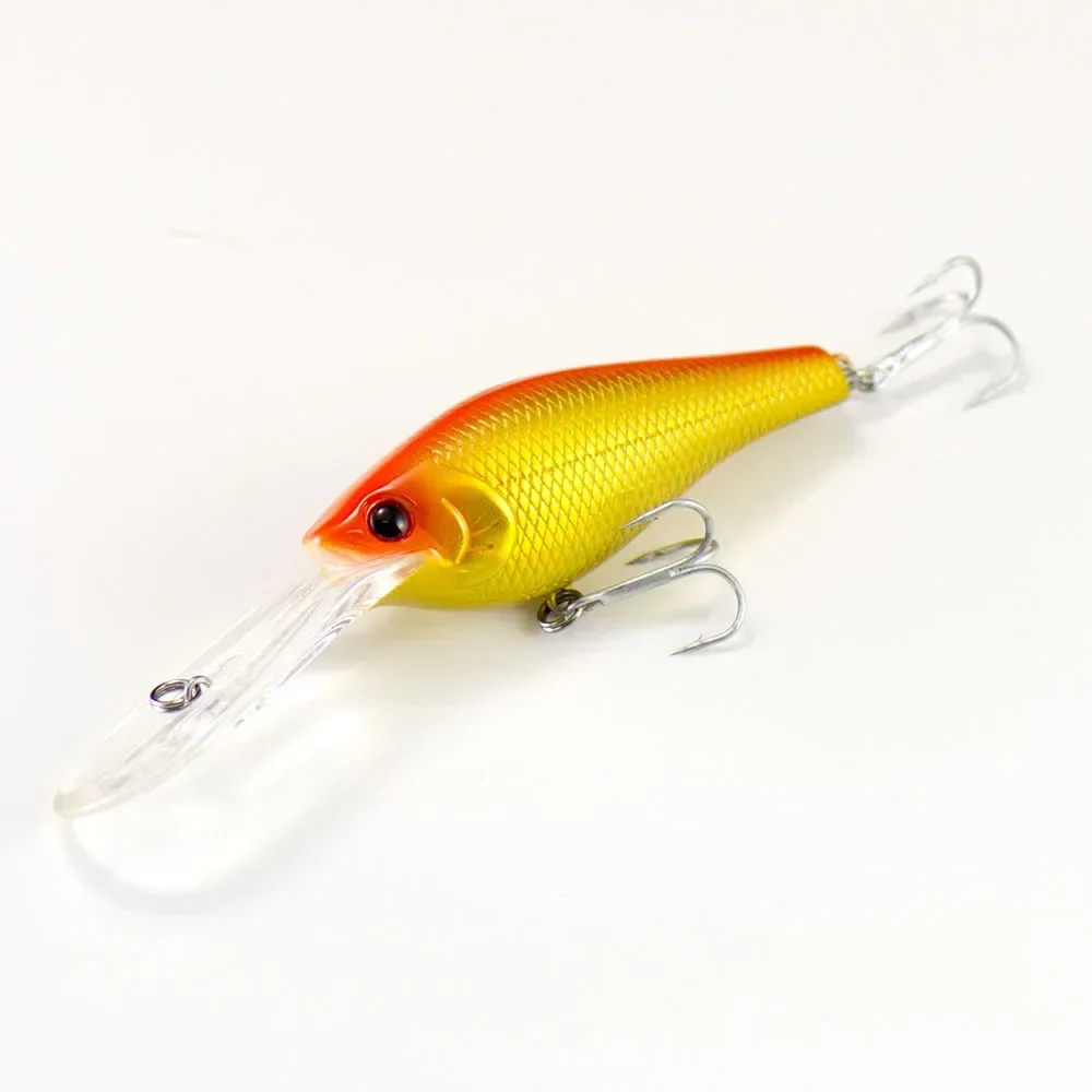 Countbass Crankbait Fishing Lures Deep Water Long Casting Hard Bait Wobbler Plug  70mm