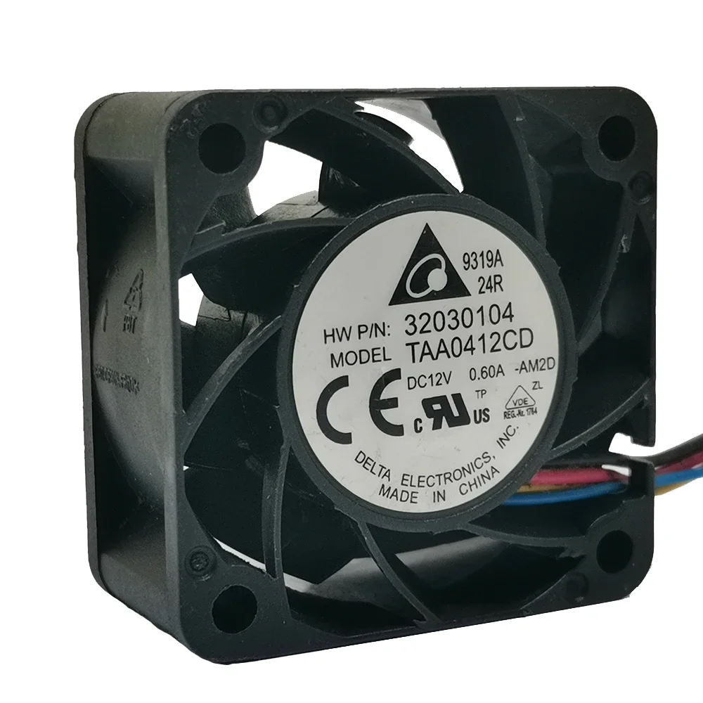 Brand new original taa0412cd delta 4020 fan 12V cooling fan large air volume 4cm fan PWM 4-wire 3-wire 2-wire