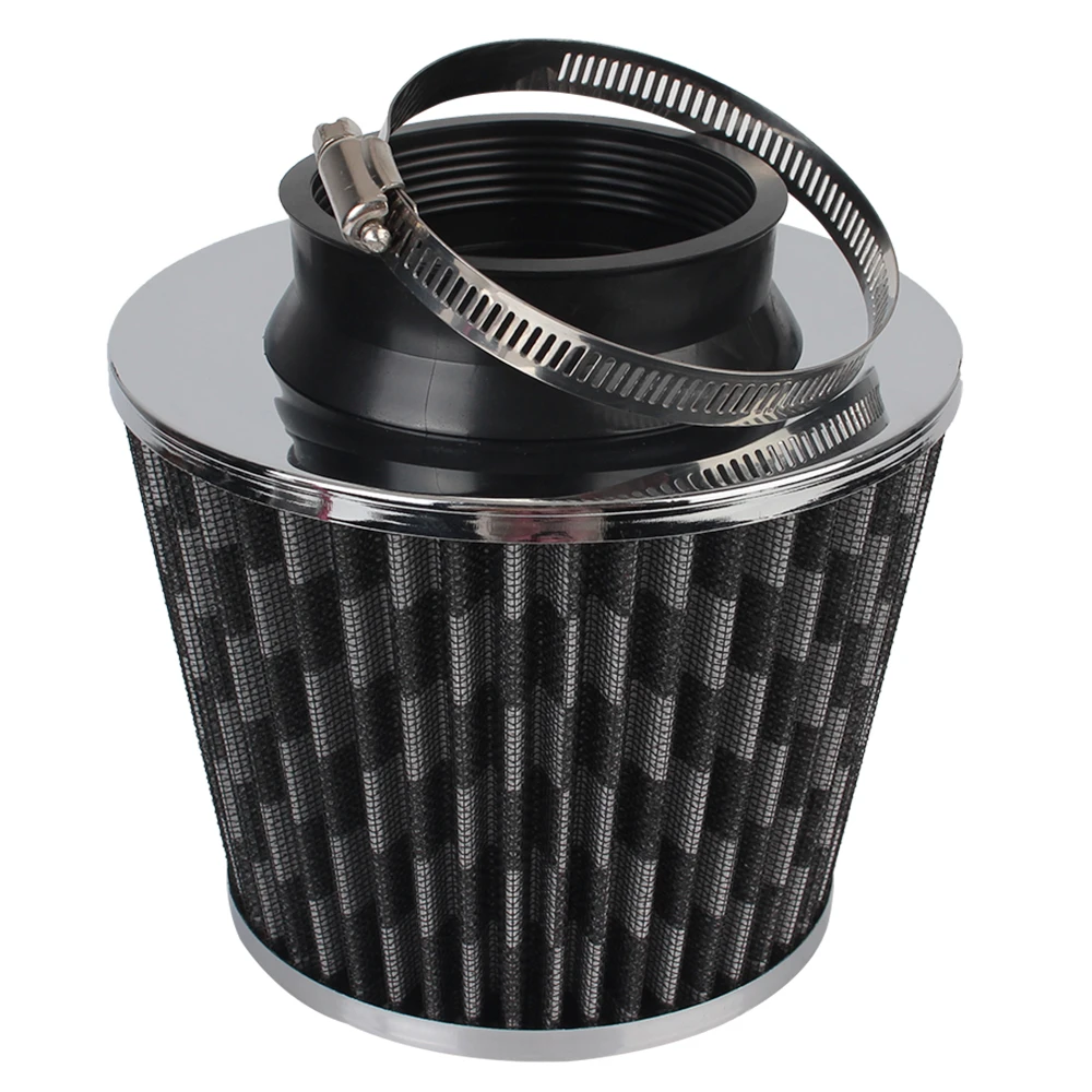 Induction Kit Sport Power Mesh Cone 76MM Universal Cold Air Intake Filter Car Air Filters 3 Inch High Flow Car Accessories