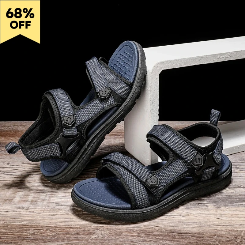 

2026 Men Summer Sandals for Men Leisure Beach Sandals Male Summer Shoes Lightweight Outdoor Casual Shoes