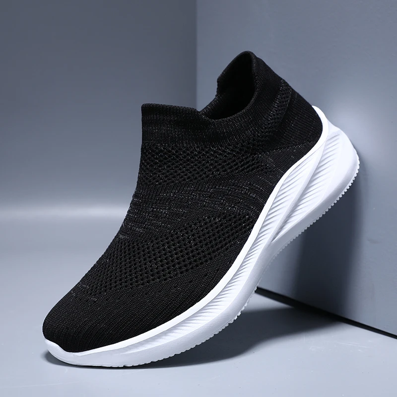men's Casual sneakers New breathable casual sports shoes for men women thick-soled height-increasing loafers for couple walking