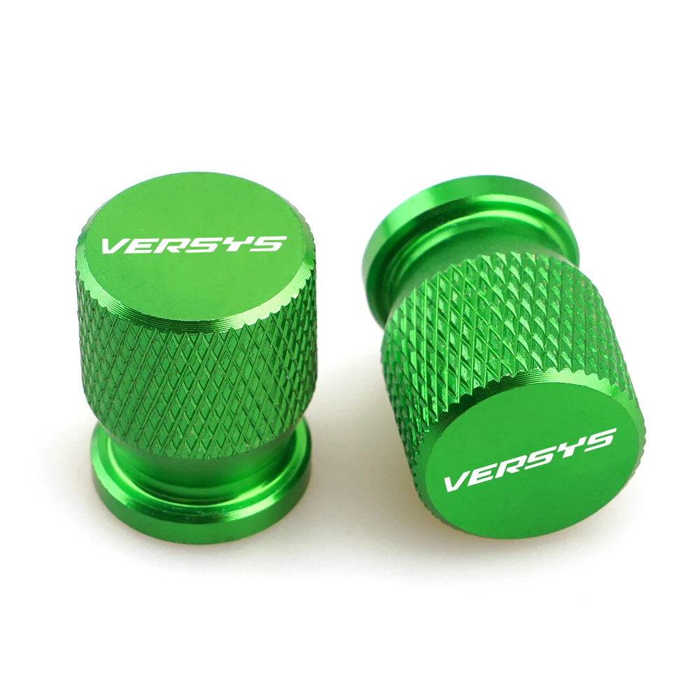 For Kawasaki Versys 650 1000 X300 300X 300 CNC Motorbike Dust Proof Tire Valve Caps Air Port Stem Cover Motorcycle Accessories