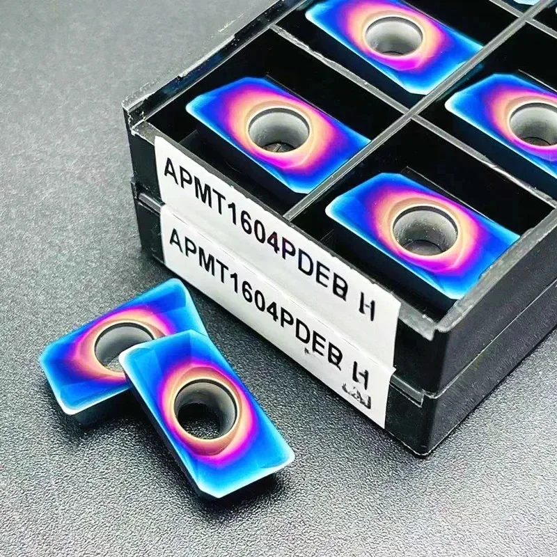 ZERUI كربيد إدراج APMT APKT APMT1135 APMT1604 PDER M2 H2 طحن إدراج CNC 300R 400R صلابة عالية الملونة طحن إدراج
