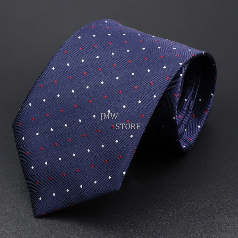 New Design Wedding Men Tie Solid Striped Paisley Dots Flower Neckties Men Business Dropshipping Groom Collar Accessories Gift