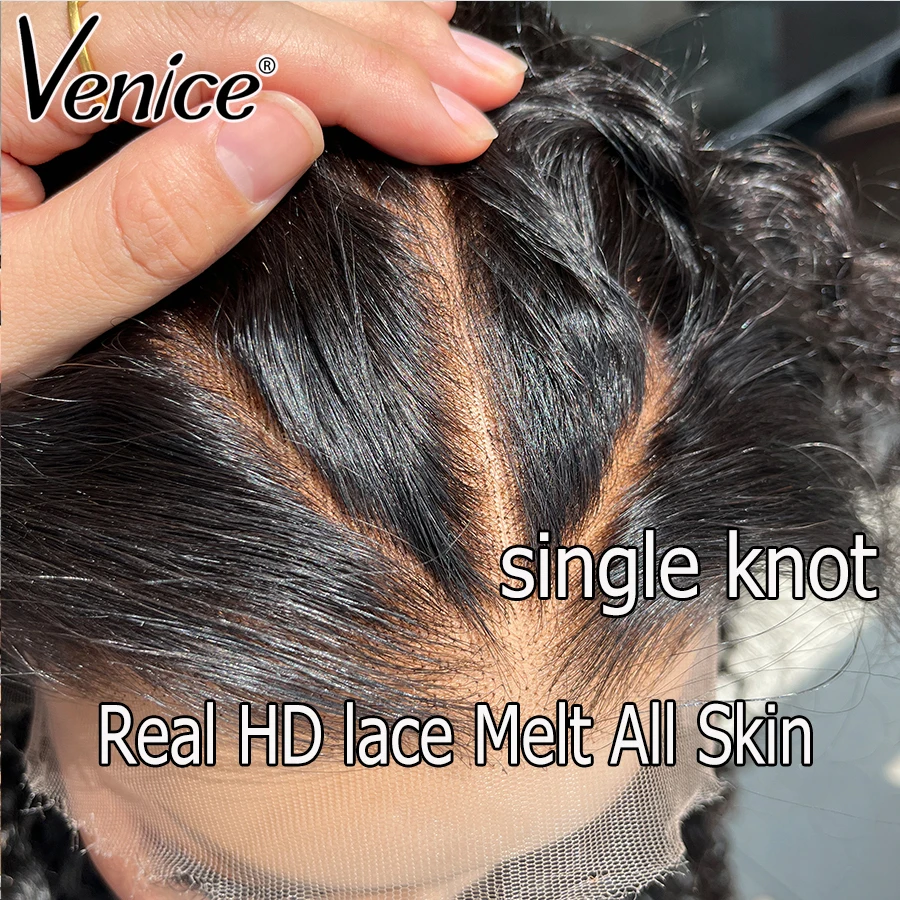 Simpul Tunggal 2X6 HD Penutup Renda Frontal Rambut Manusia Perawan Brasil 13X4 Penutup HD Kulit Meleleh Sebelum Dipetik Penutup Renda HD Saja