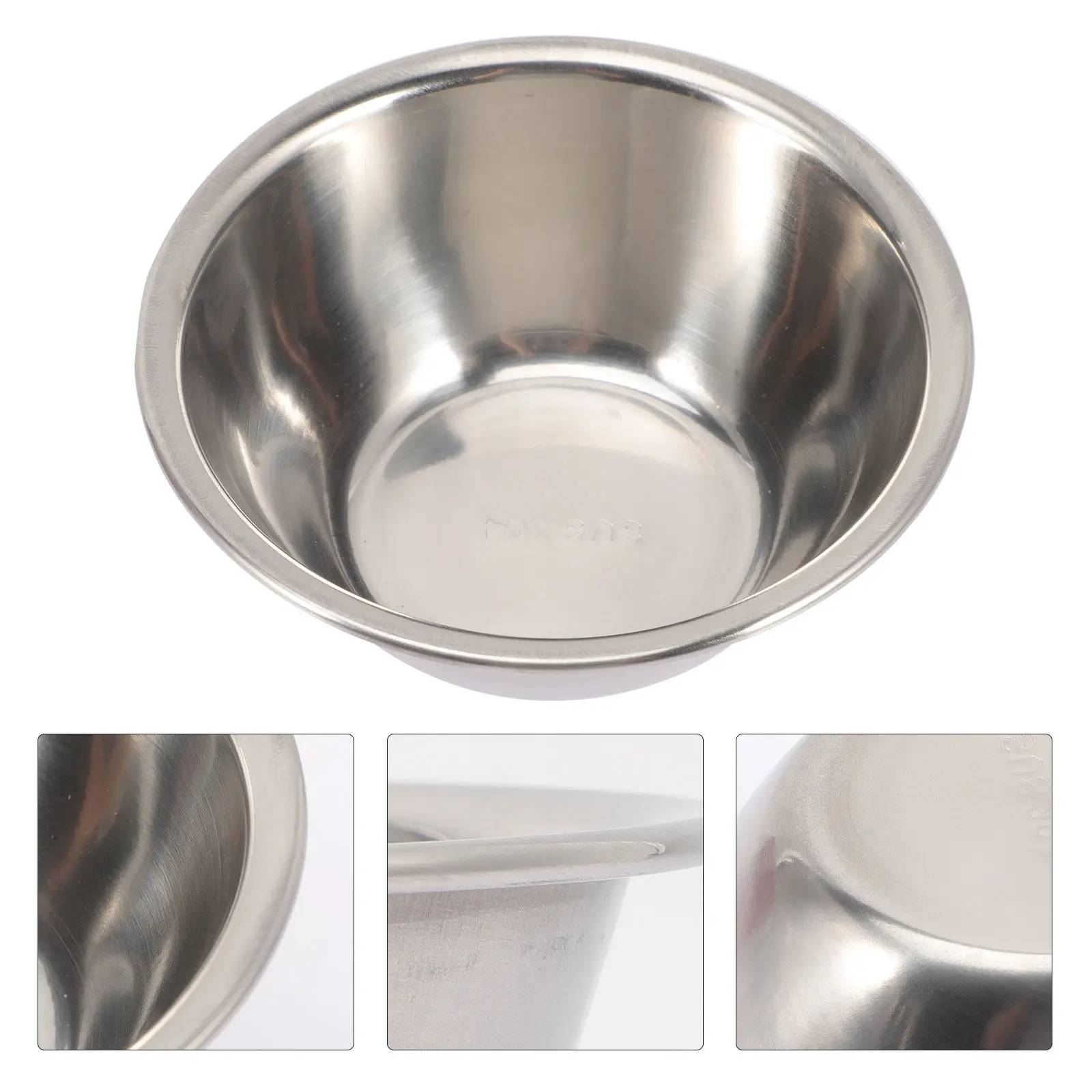 Small Stainless Steel Bowl Practical Tweezers Multifunctional for Storage Operating Room