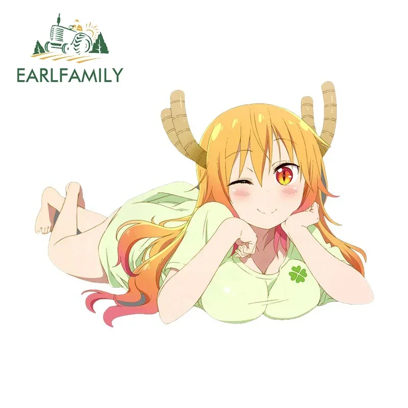

EARLFAMILY 13 см X 9,4 см мультфильм Тору Хентай автомобильные наклейки водостойкая солнцезащитная наклейка креативный мотоцикл RV автомобильные аксессуары