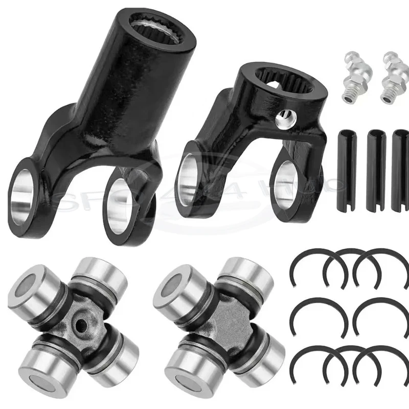 

Front Prop Shaft Yoke & U-Joint (2 Side) for Polaris Sportsman 300 335 400 450 500 550 570 600 700 800 3260133 2203704 3260131