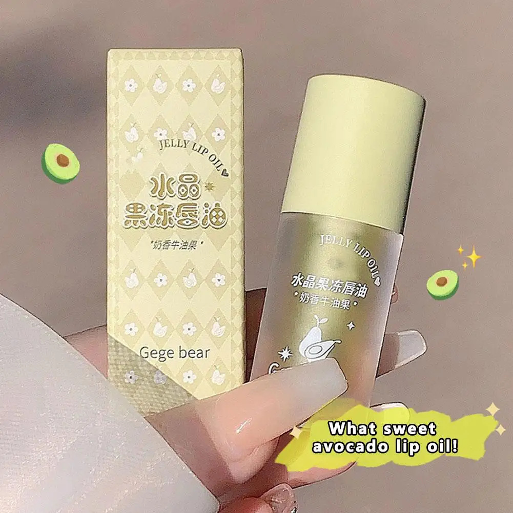 Crystal Jelly Lip GLOSS CLEAR Essence Moisturize Lip Lip Care เส้น Moisturizing เครื่องสําอางกันน้ํา CLEAR Mirror Lip GLOSS G2P9