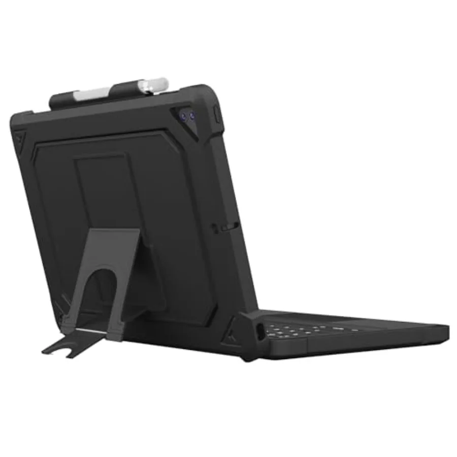 

Прочный защитный чехол с клавиатурой с подсветкой для iPad Pro 11 дюймов 5-го поколения, несъемный чехол-клавиатура Smart Connector Extreme