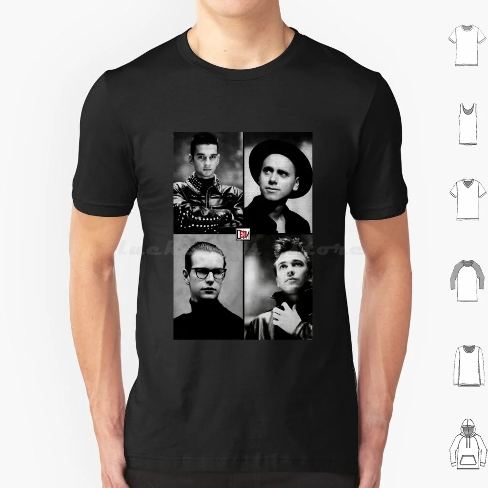 Dm 101 T Shirt Cotton Men Women DIY Print Music For The Masses Black Celebration 80s Synth Dave Gahan Andrew Fletcher Alan