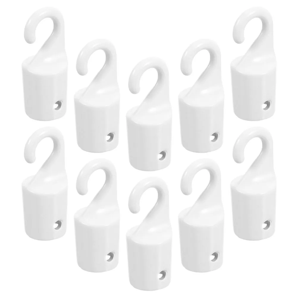 

10Pcs Metal Blind Wand Hooks Replacement Window Blind Stick Tilt Rod Hooks Easy Installation Wand Hook for Blinds
