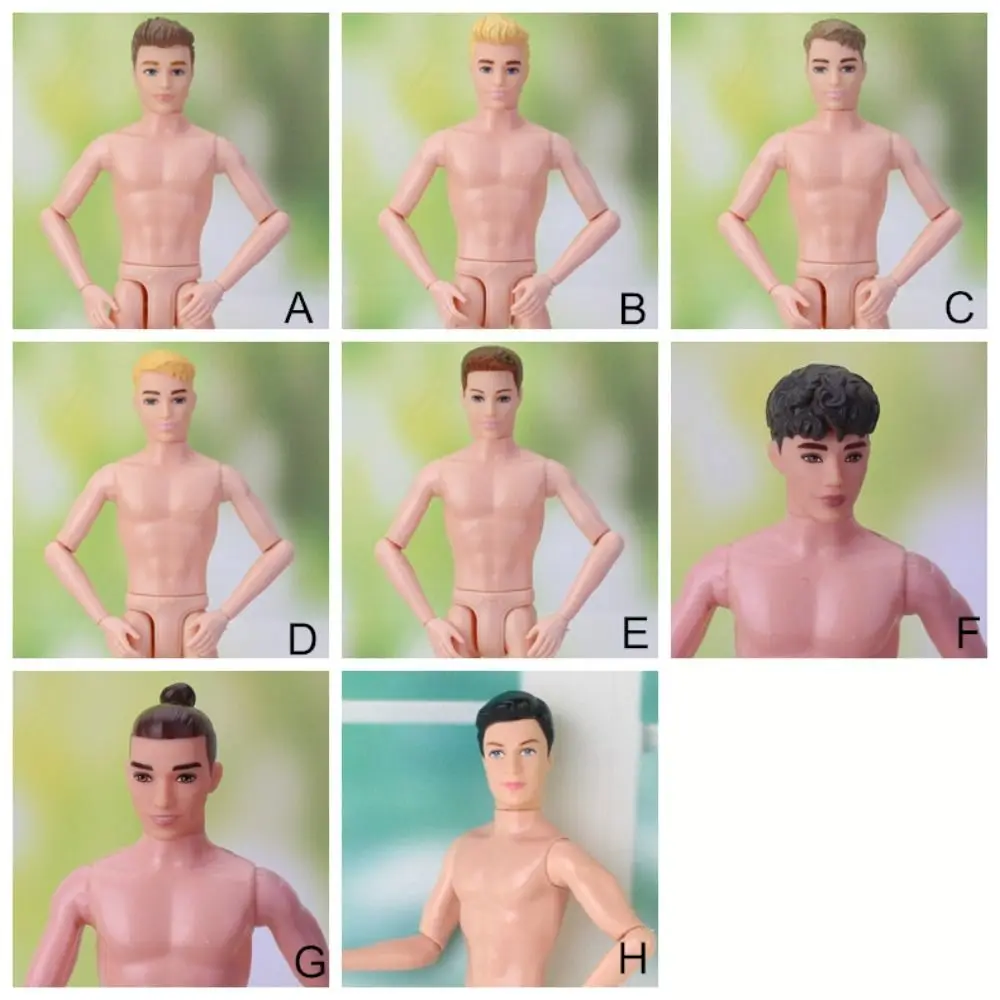 Accesorios para Muñecas, Cuerpo de Muñeco Ken Articulado Móvil, Príncipe Masculino, Cuerpo Masculino Multiarticulado Desnudo, 30 cm, Muñeco Flexible para Mover, Juguetes de Muñecas, Muñeco DIY