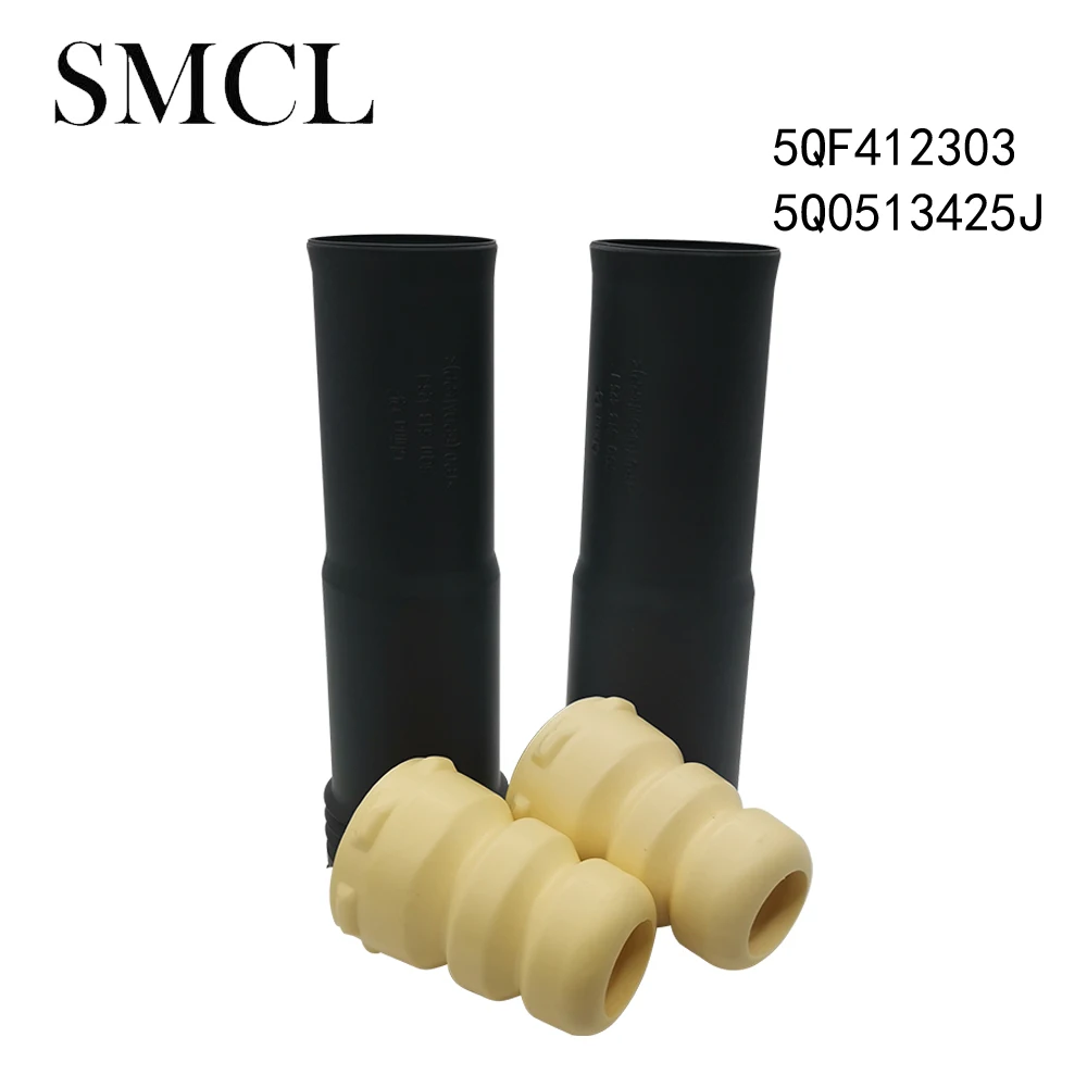 

5QF412303 5Q0513425J A set Shock Absorber Bump Stop For VW Caddy Golf Tiguan Audi A3 S3 Skoda Kodiaq Seat Tarraco