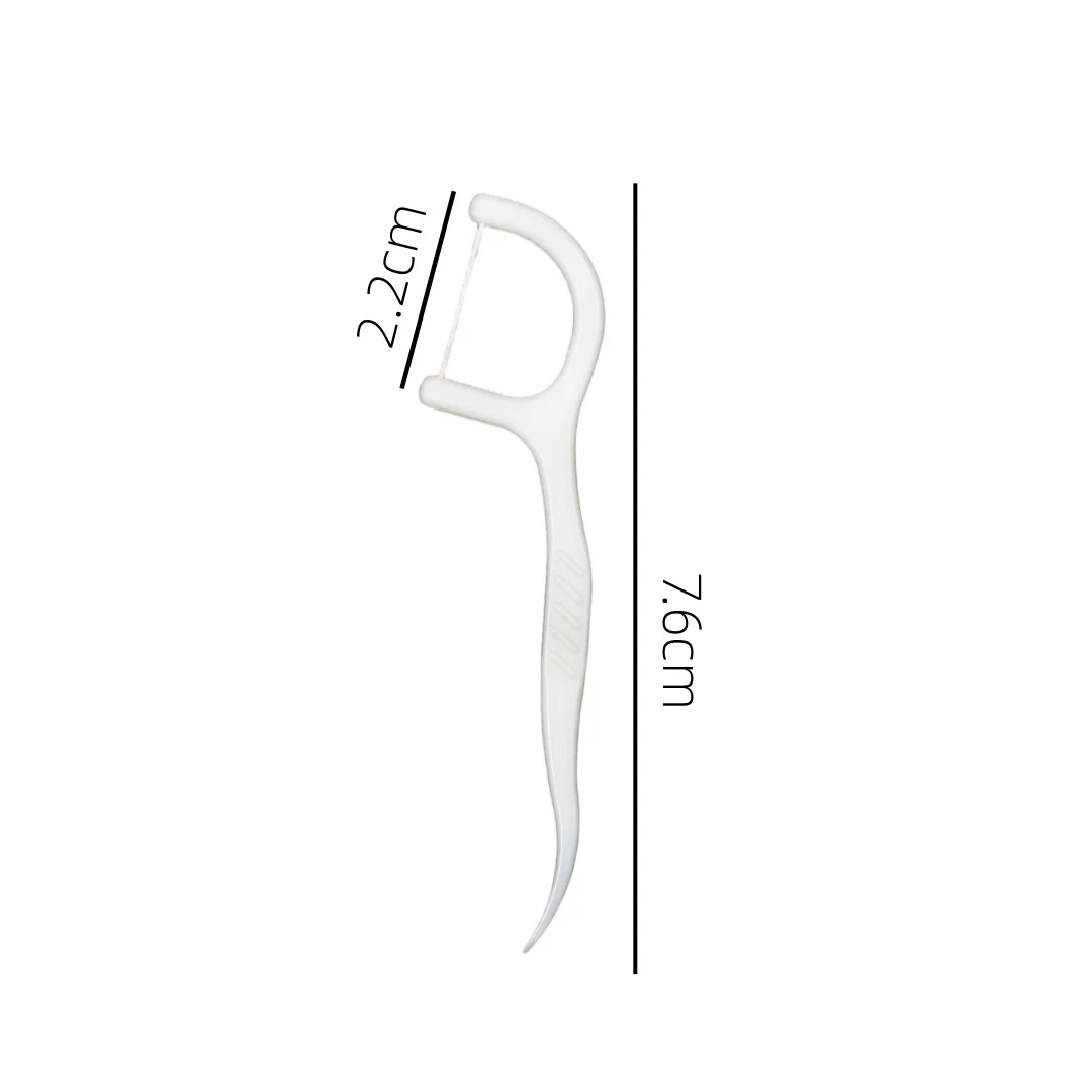 100-2000 pieces - Oral cleaning floss stick - Ideal for home and travel, an essential cleaning tool for between teeth