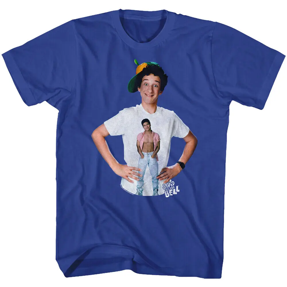 Saved By The Bell Funny Face Screech Wearing Slater T Shirt Men's