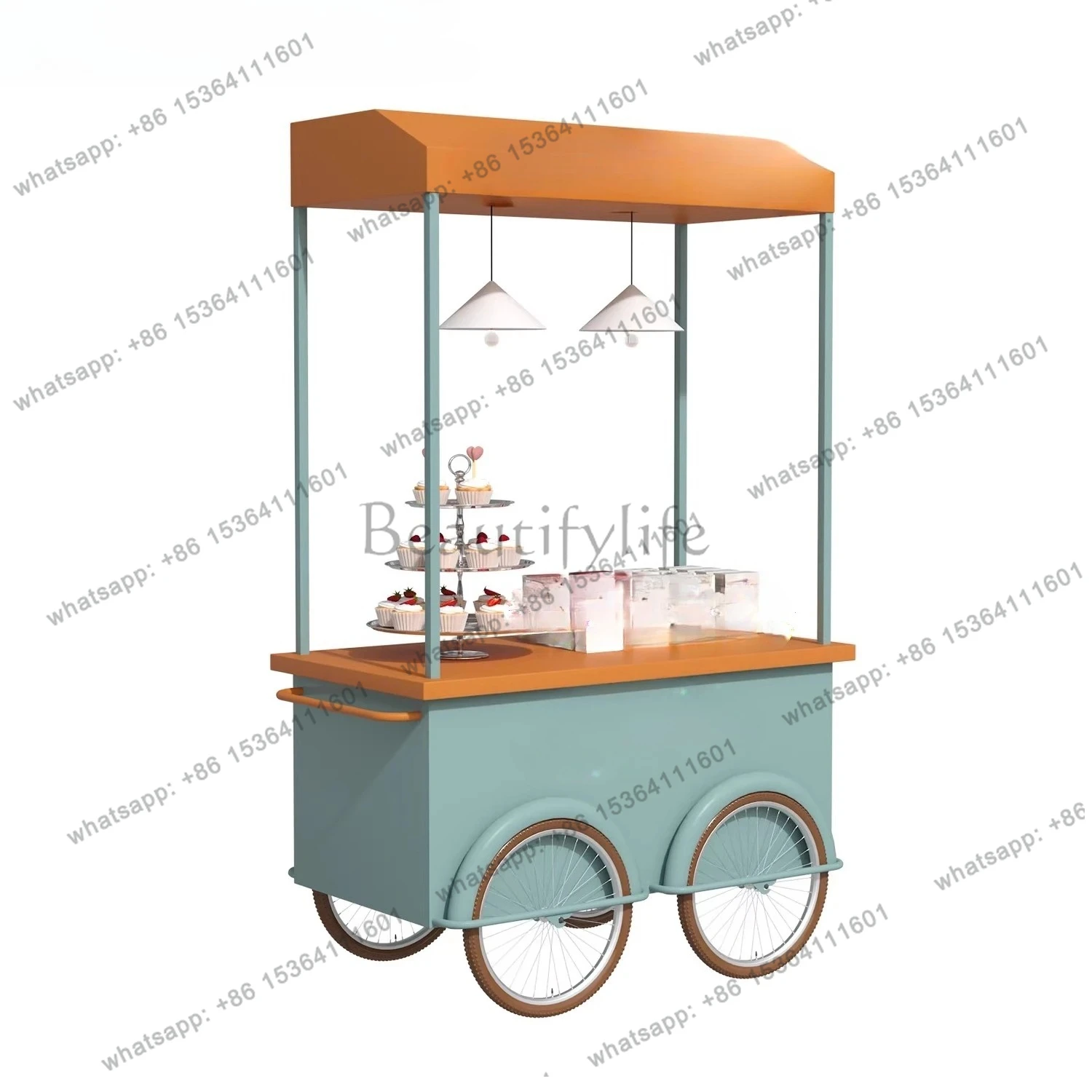 

Открытый рынок мобильная тележка для напитков витрина магазин витрина тележка