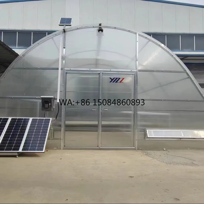 YMZZ Industrial Solar Dryer for Cocoa 500KG Capacity 1 Year Warranty Shandong Origin Powered by solar panels