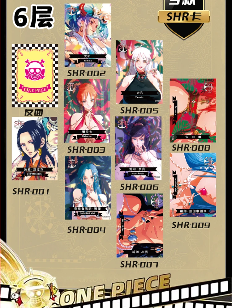 One Piece Collection Cards The Beginning of Dreams Anime Luffy Zoro Nami Chopper TCG Game Collectibles Card Child Birthday Gift