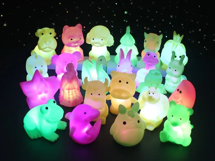 New Flashing Colorful Night Light Glowing Toy Light Circle Hot Sale