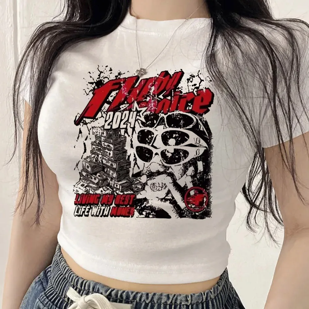 Harajuku crop top shoujo anime scene  manga t shirt cute scene  jojifuku anime gothic