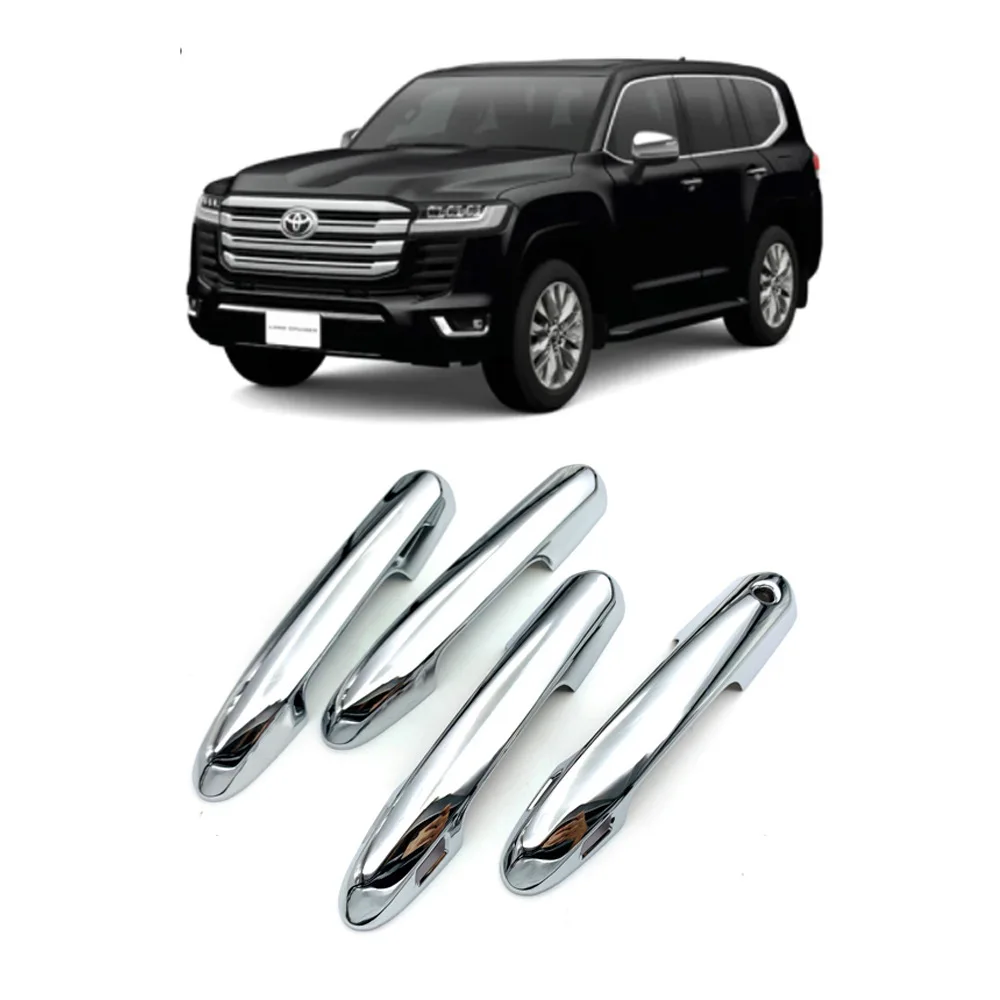 لتويوتا 22 لاند كروزر تعديل مقبض الباب الخارجي غطاء الطلاء الكهربائي LC300 مقبض الباب الخاص