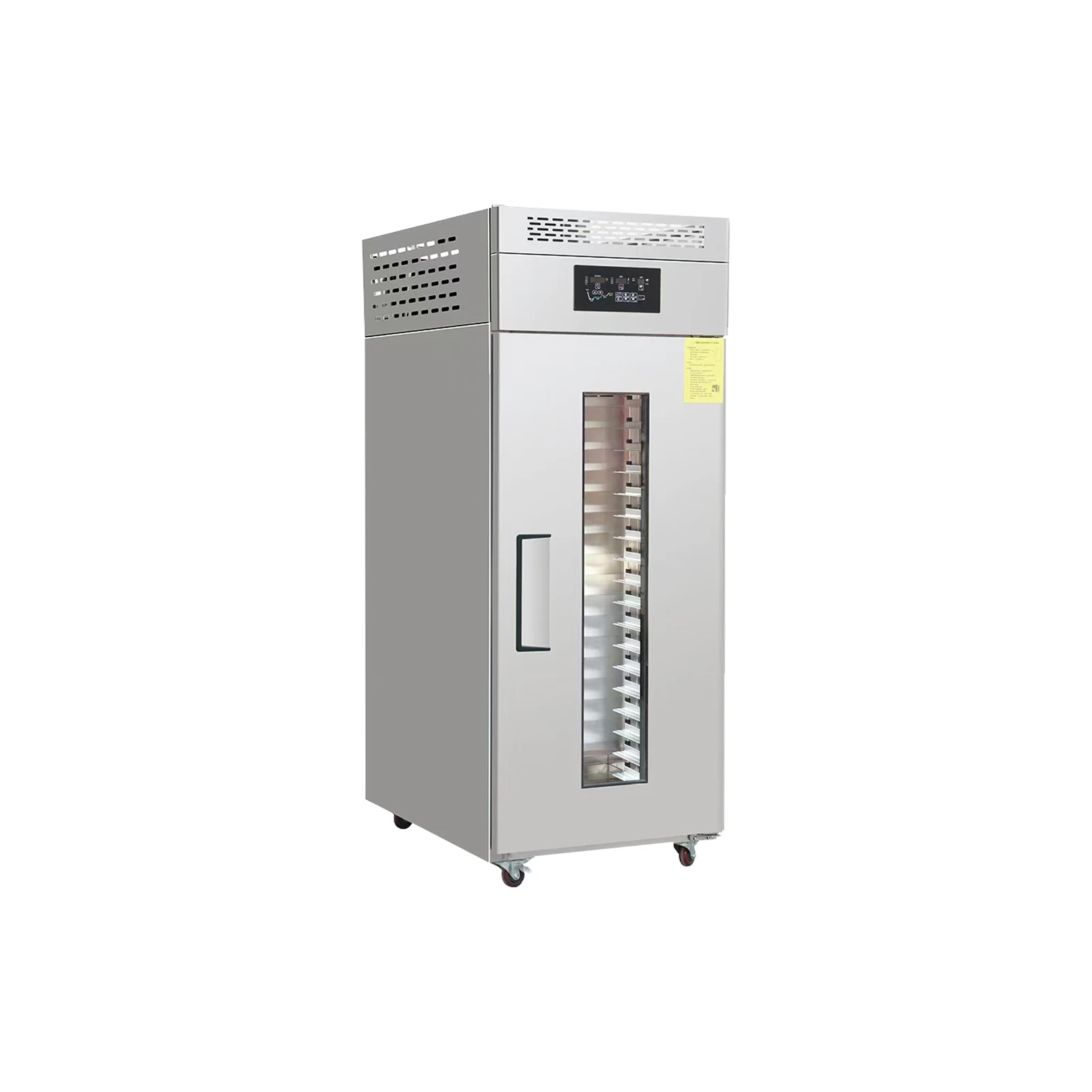 

Commercial Single Door Automatic Timing Refrigerated Freezer 18 Tray Dough Fermentation Box for Bakery Use-New Cake Baking