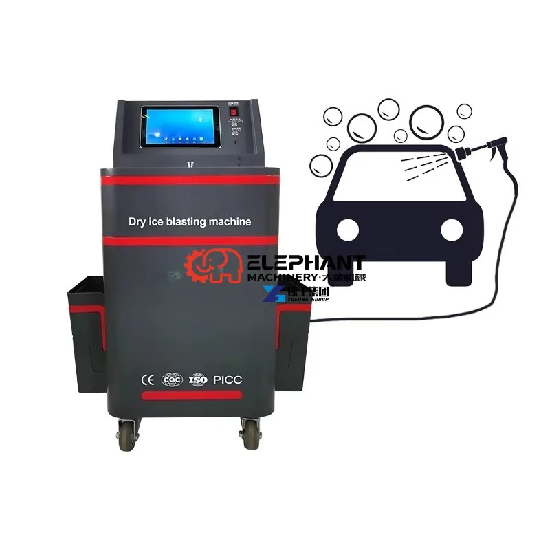Wholesale Dry Ice Blasting Machine Efficient Dry Ice Cleaner Equipment for Auto Engine Carbon Deposit Removal Maintenance