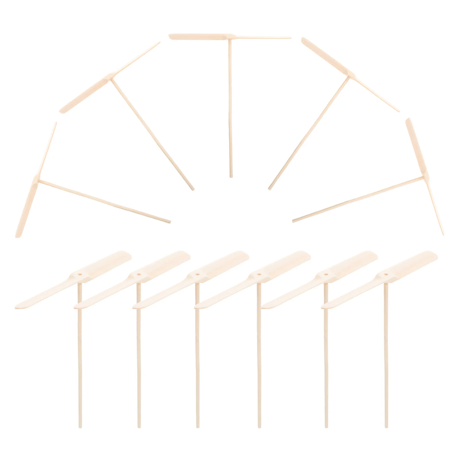 20 stks Bamboe Dragonfly Outdoor Hand Helikopter Gooi Vangst Oefening Voor Kinderen Draagbare Party Favor Kleine