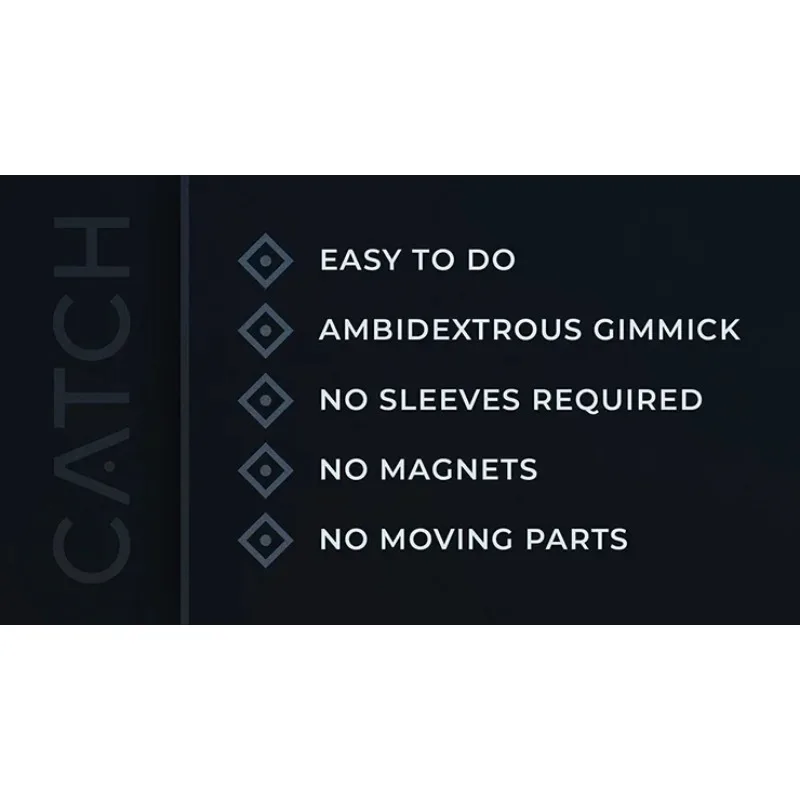 

Magic Tricks Catch by Vanishing Coin Disappear Professional Magician Close Up Street Stage Magie Gimmicks Props