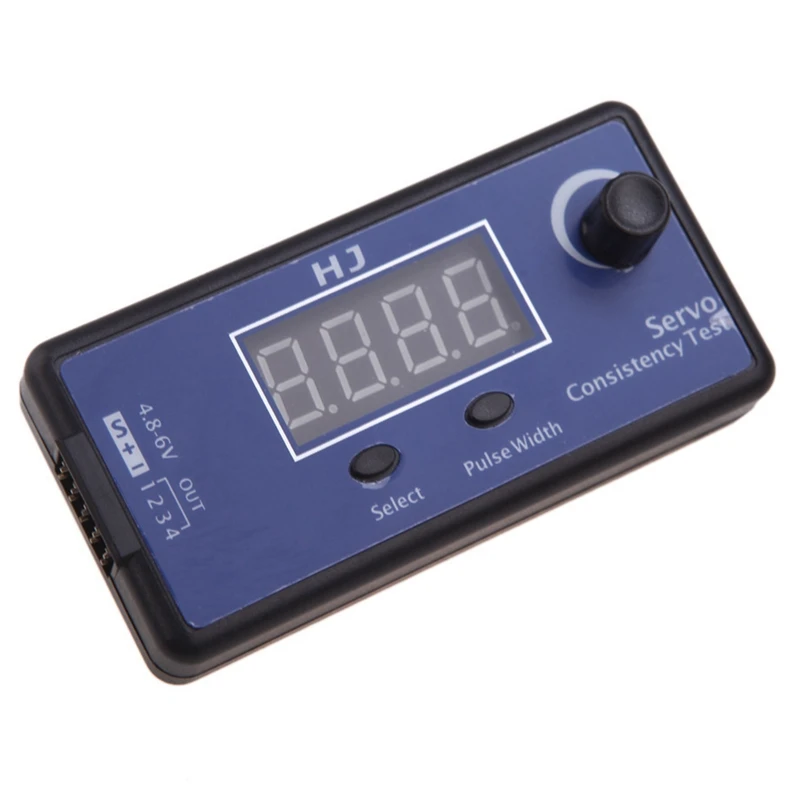 1-4 цифровой сервотестер, сервотестер ESC, тестер консистенции для радиоуправляемого вертолета, самолета, автомобиля, прочный, простой в установке, простой в использовании