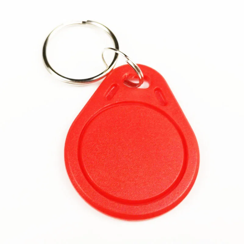 10Pcs RFID Keytags Mifare 13.56MHz 14443A M1 S50 Small Smart IC Key Ring Tag Keyfob Token Nfc Access Control Keycard